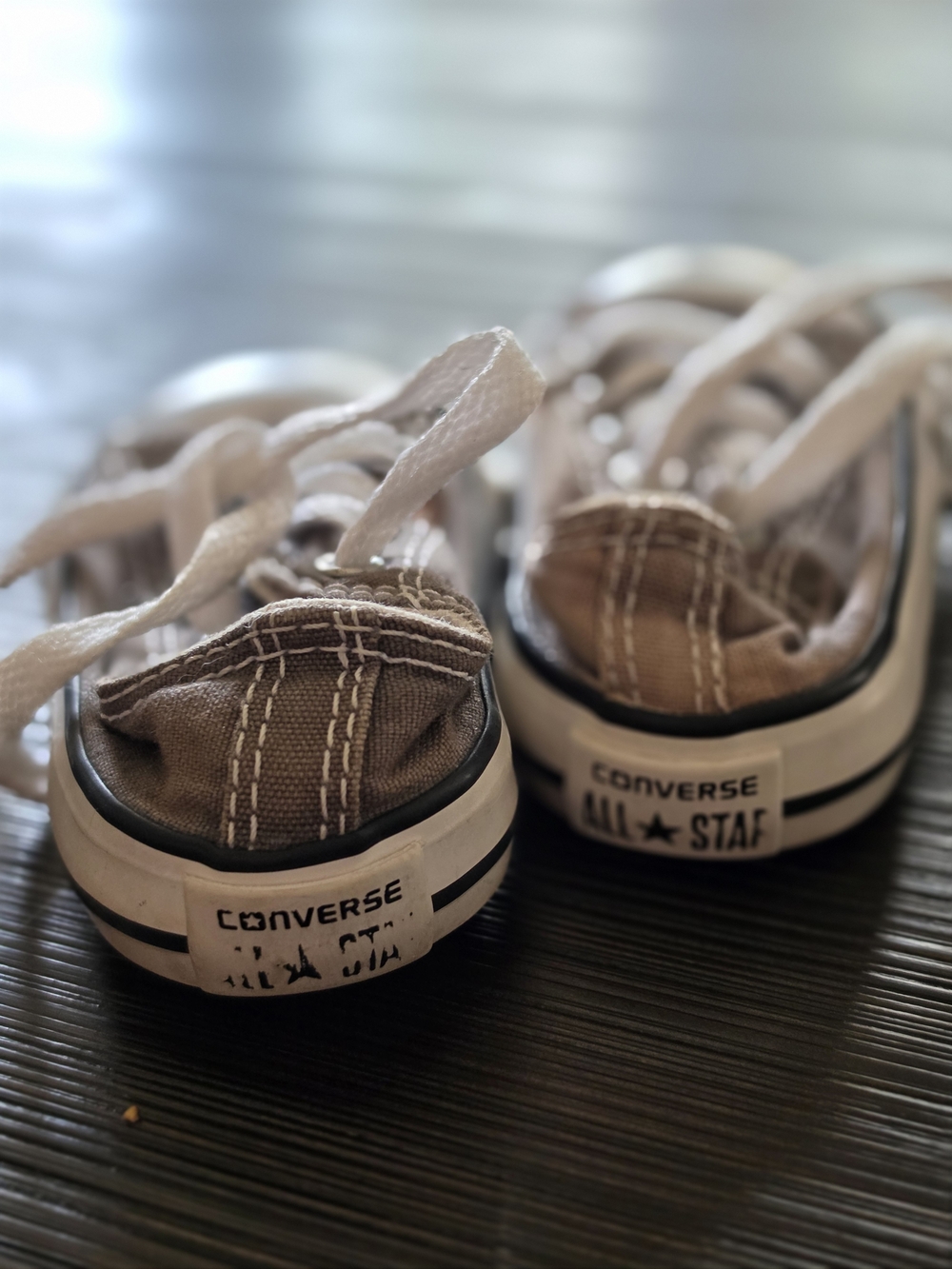 Converse Chuck Taylor All Star Crib Shoes Infant Brown & White